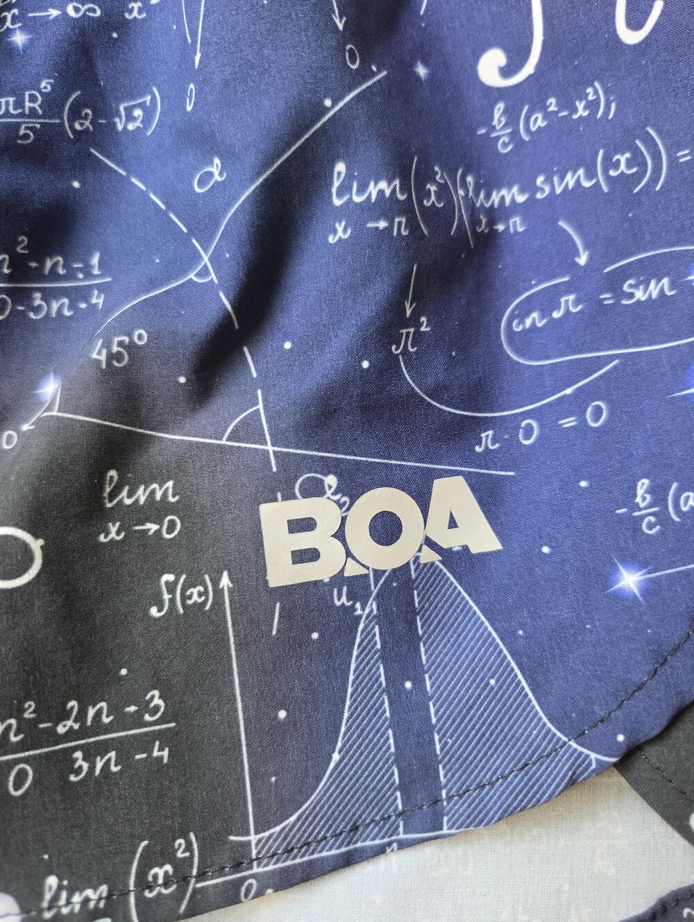 Boa Mens STEM Printed 3" Half Split Shorts, Small Running Trail - Picture 7 of 7